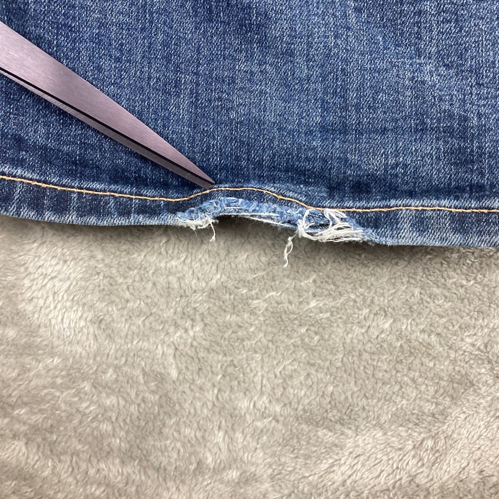 Kimes Ranch Chloe Bootcut Jeans Womens Size 00 34 Blue Denim Flare Leg - Picture 14 of 16